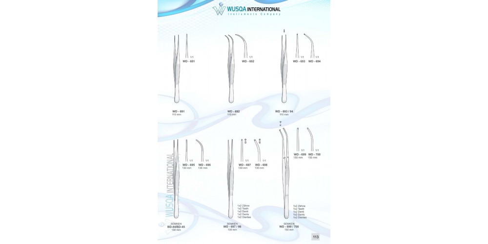 Tissue and Dressing Forceps